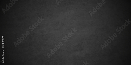 Dark black stone wall blank background with copy for space design. Dark grey black slate background or backdrop texture. High Resolution on dark black Cement Texture Background.