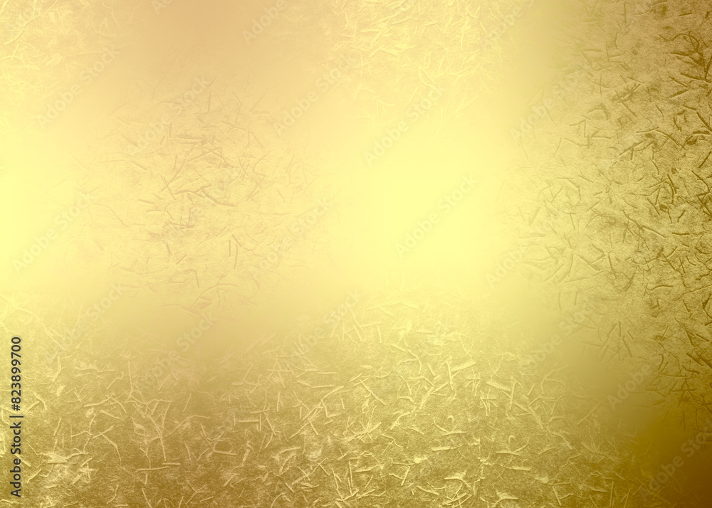 Golden Abstract decorative paper texture background for artwork - Illustration