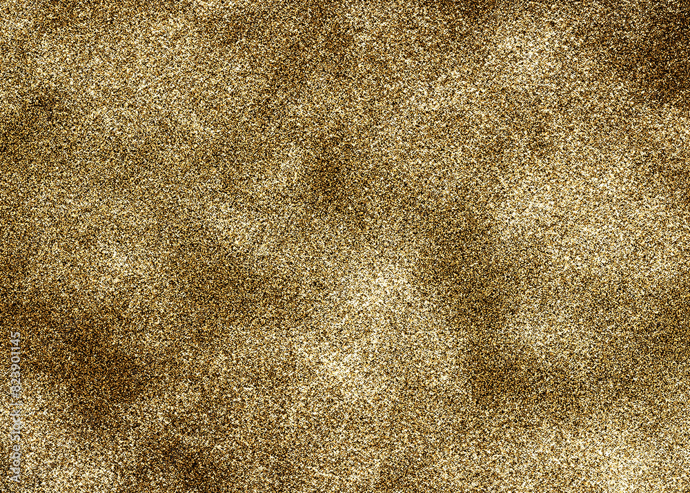 Golden Abstract decorative paper texture background for artwork - Illustration