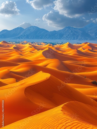 dunes in the desert