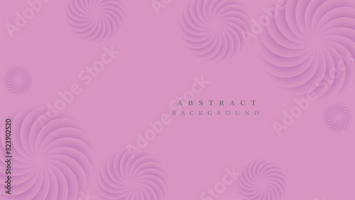 luxury floral pink 3d background