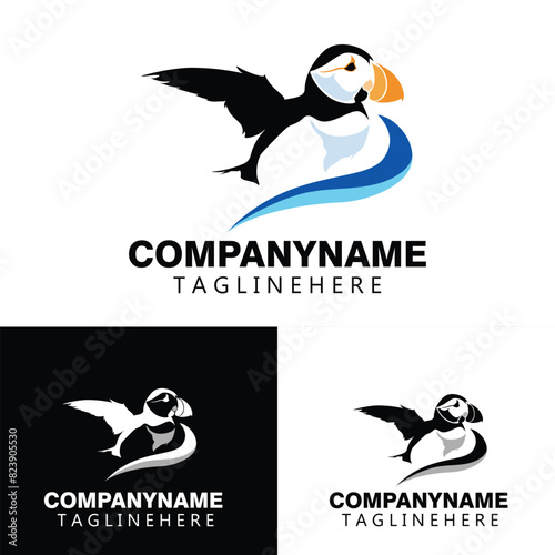 PUFFIN LOGO SWIM