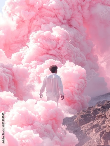 The Pink Cloud Walker