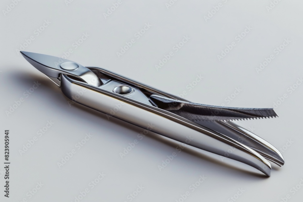 A pair of scissors sitting on top of a table. Ideal for office or craft-related designs A pair of scissors sitting on top of a table. Ideal for office or craft-related designs