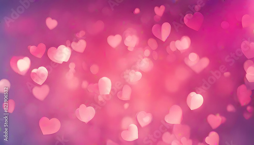 Wallpaper Mural pink hearts background Torontodigital.ca