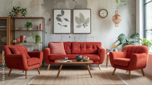 Spacious Living Room With Large Window