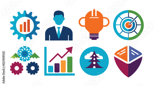 set of vector icons