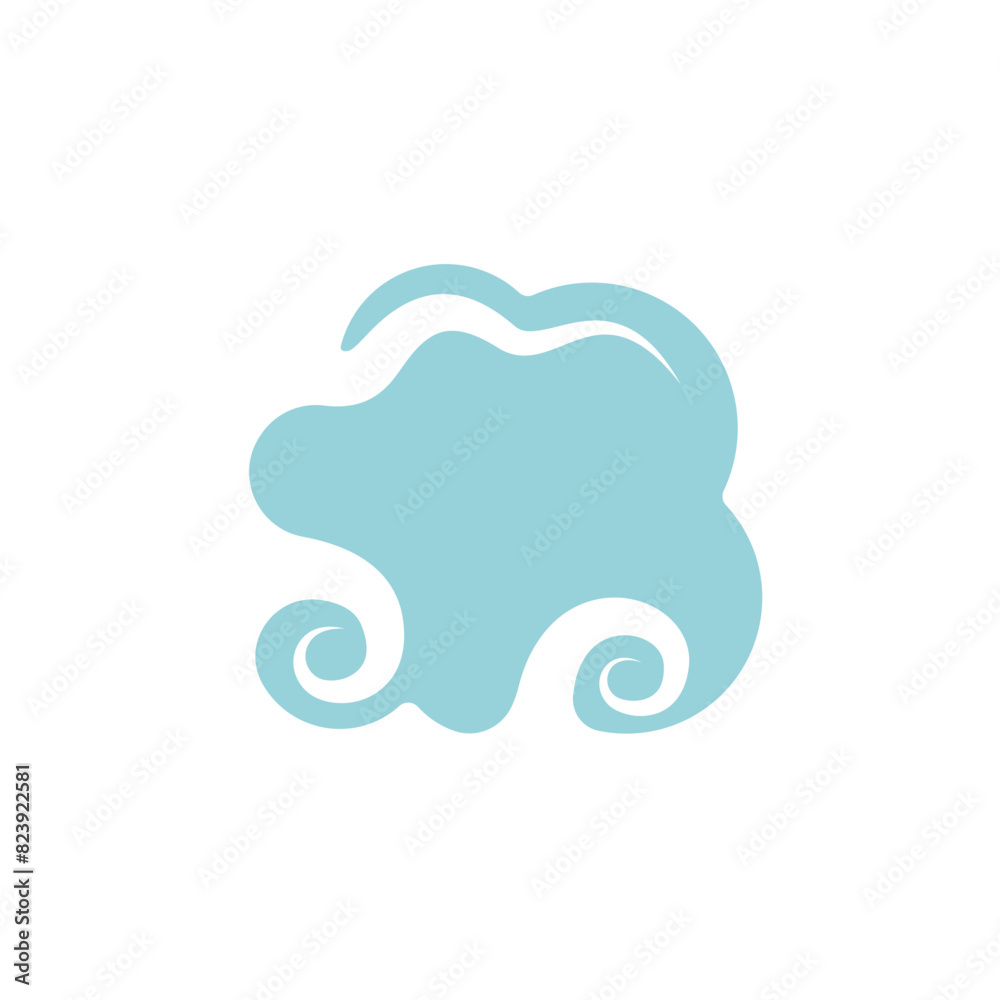 Cloud vector. Japanese style cloud vector icon. Cloud storage. Blue cloud vector. Vector illustration. Cloud vector. Japanese style cloud vector icon. Cloud storage. Blue cloud vector. Vector illustration.