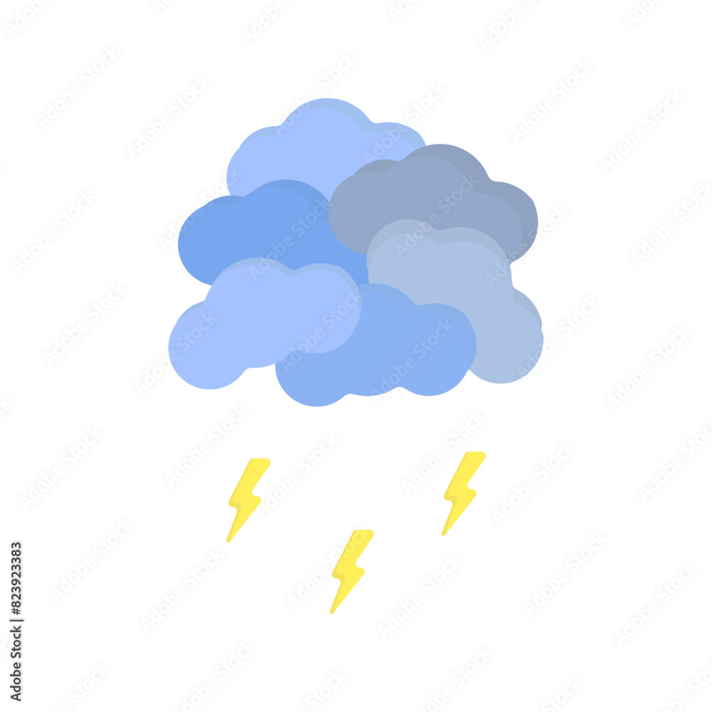 Cloud vector. Cloud with rain and lightning. Thunderstorm weather vector. Weather conditions. Vector cloud template. Storm vector. Vector illustration. Cloud vector. Cloud with rain and lightning. Thunderstorm weather vector. Weather conditions. Vector cloud template. Storm vector. Vector illustration.