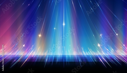 abstract rainbow light background