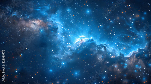 background with stars