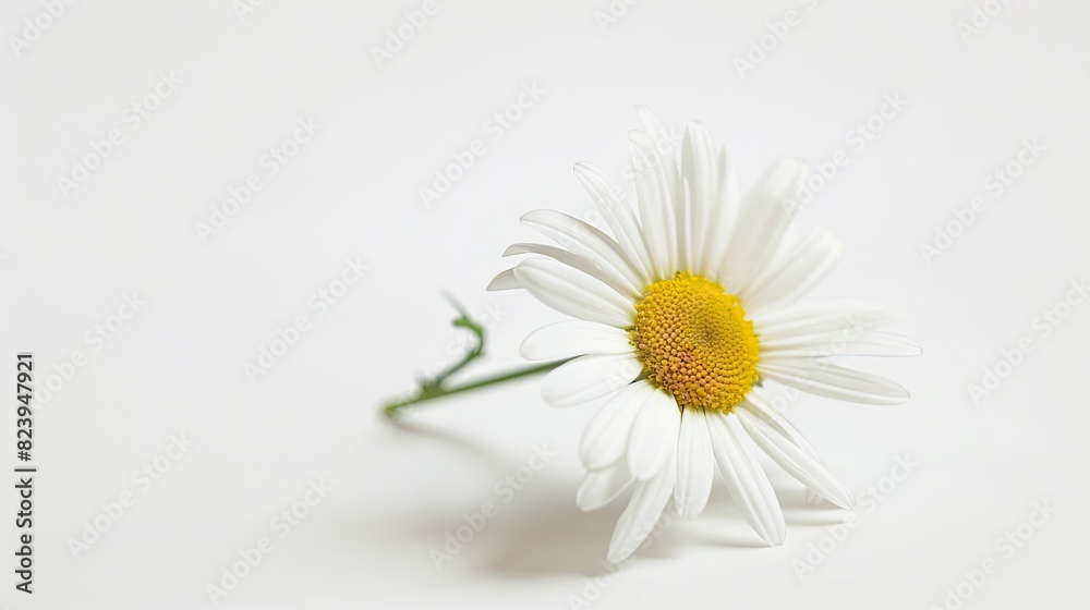 Glimpse of Elegance: White Flower With Yellow Center Glimpse of Elegance: White Flower With Yellow Center