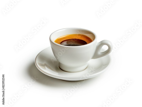 coffee cup, espresso cup. white background