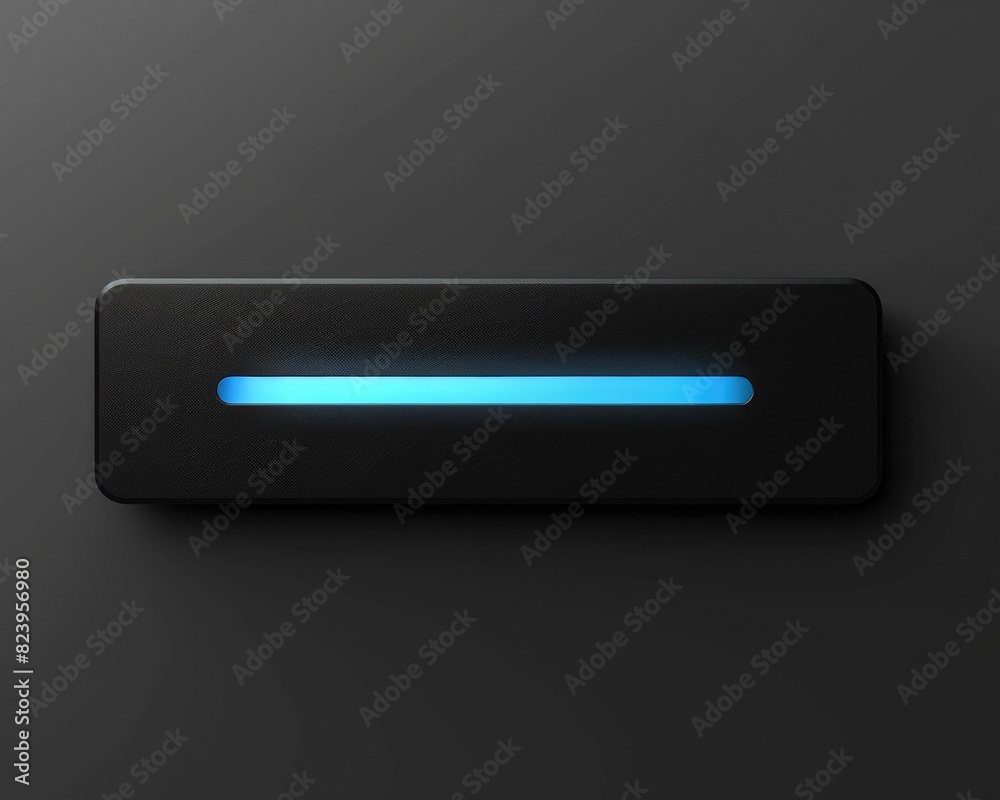 Web Navigation. Black and Blue Website Navigation Bar Design Element Web Navigation. Black and Blue Website Navigation Bar Design Element