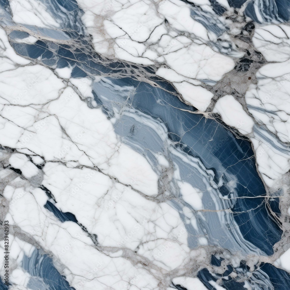 Fototapeta premium Marble countertop close up; stone countertop