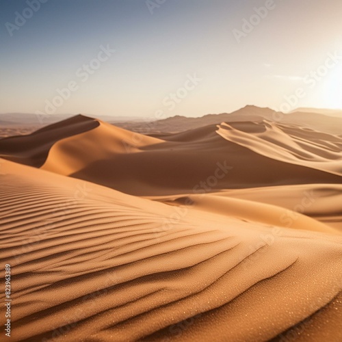 Open vast desert