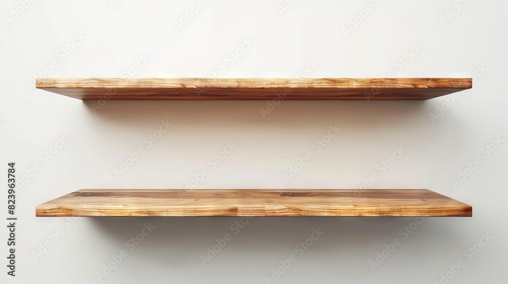blank wooden bookshelf on white wall background empty shelves for book display 3d rendering interior design element blank wooden bookshelf on white wall background empty shelves for book display 3d rendering interior design element