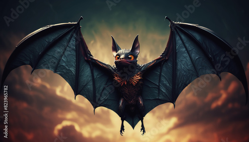 International Bat Night. bat. a bat in flight. A cute little bat. funny bat photo