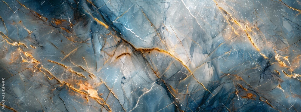 Blue gray marble background with light brown veins, high resolution Blue gray marble background with light brown veins, high resolution
