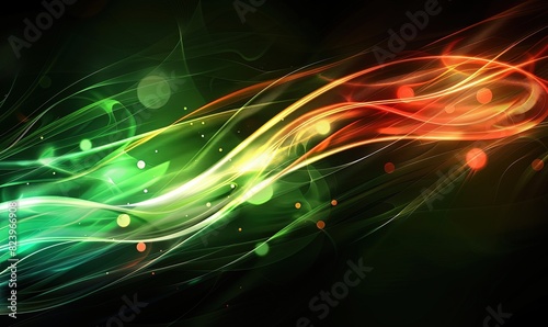 abstract light technology background glows in the dark of comeliness