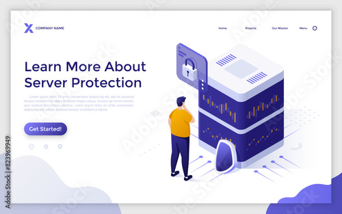 Isometric Business Scene Vector