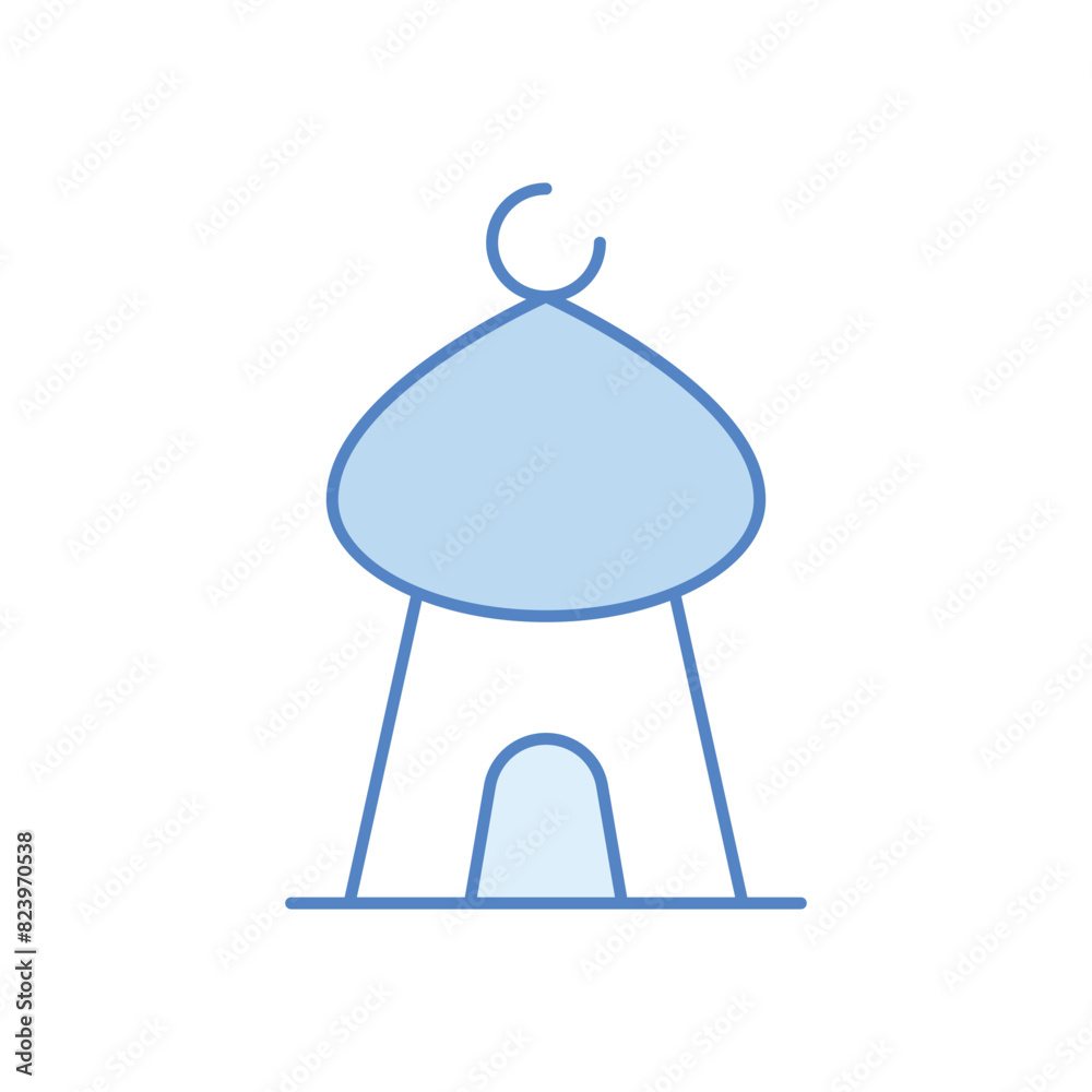 Mosque vector icon Mosque vector icon