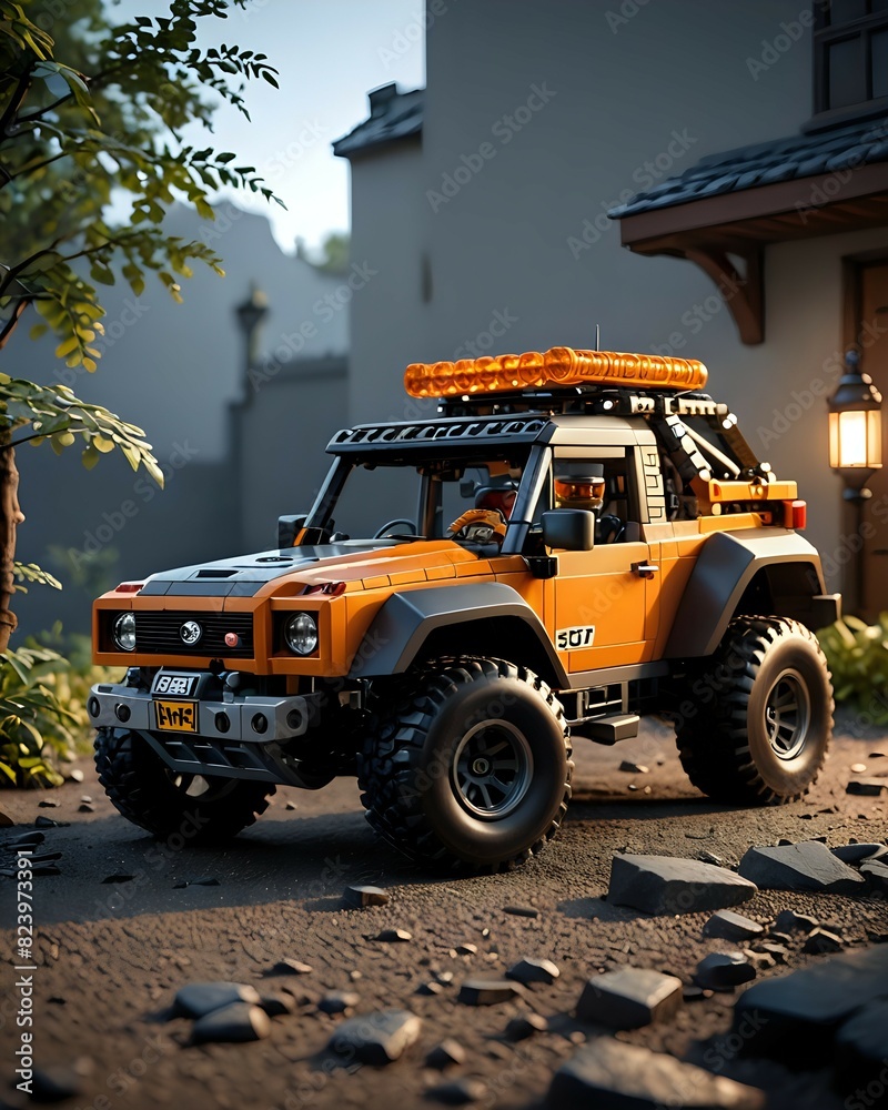 Fototapeta premium 4x4 off road