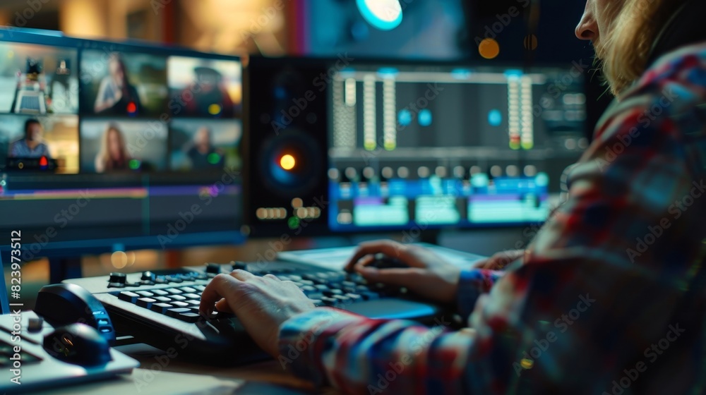 A movie producer studies box office data to make decisions on which genres and actors to cast in their upcoming projects. A movie producer studies box office data to make decisions on which genres and actors to cast in their upcoming projects.