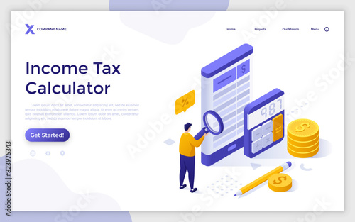 Isometric Business Scene Vector