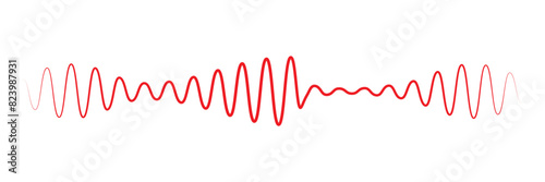 sound waves set icons illustration of a mixer vector black and white