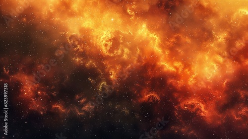 An abstract cosmos background featuring nebulae and galaxies in space, presenting a captivating and otherworldly scene.