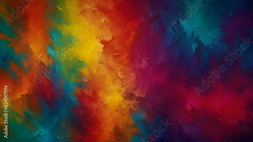 Abstract colorful texture with fractals