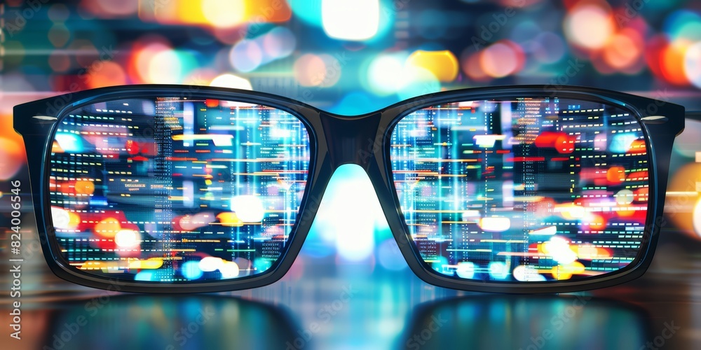 Code Reflections in Glasses: A Modern Representation of Software Development and Digital Innovation, Generative AI Code Reflections in Glasses: A Modern Representation of Software Development and Digital Innovation, Generative AI
