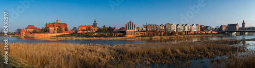 Malbork Castle, capital of the Teutonic Order in Poland	 photo