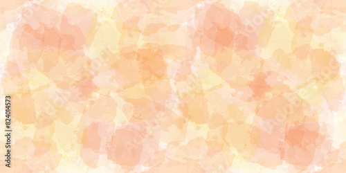 Watercolor seamless vector pattern, nude colors tie dye pastel background, distressed warm summer texture.