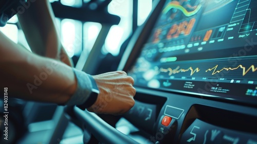 An AI system using biometric data to adjust the intensity of a workout for maximum efficiency.