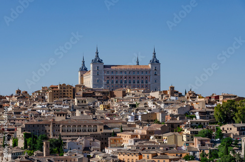 View of the medieval city Toledo in Spain