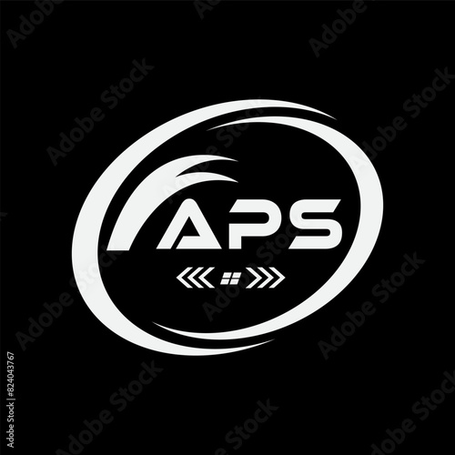 APS letter logo Design. APS Simple and modern monogram logo. APS Abstract Alphabet vector Design.