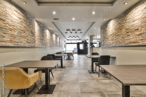 Modern cafe interior design at Blassiusstraat 5-1