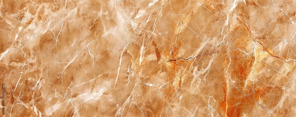 An ultrarealistic texture of light brown marble with veins, for background and wall cladding in interior design An ultrarealistic texture of light brown marble with veins, for background and wall cladding in interior design