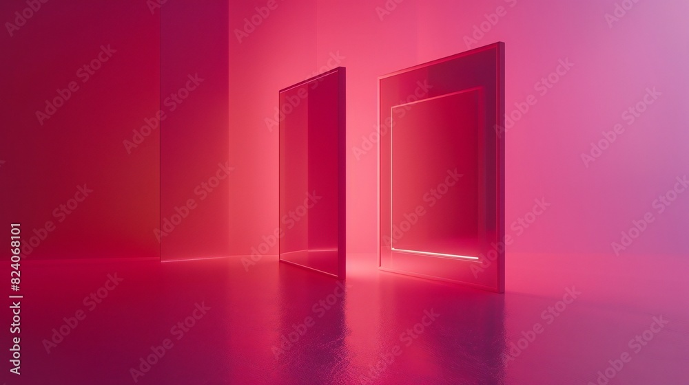 Experiment with different frame styles using this customizable 3D empty wall frame mockup. Experiment with different frame styles using this customizable 3D empty wall frame mockup.