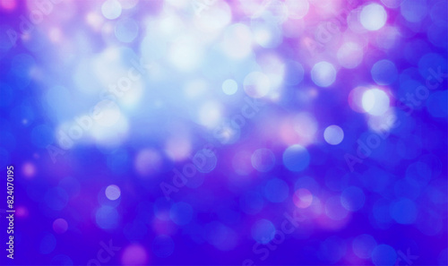 Blue bokeh background for banners, posters, Ad, events, celebration and various design works