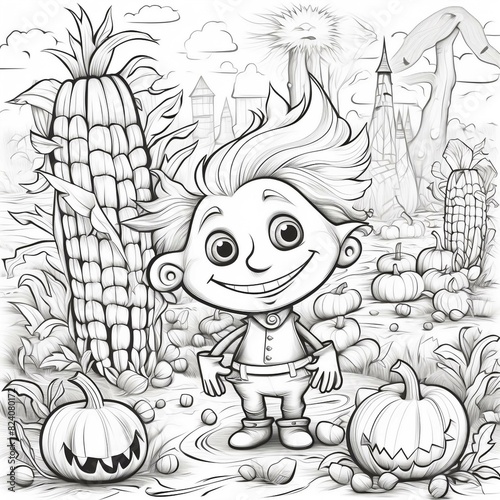  Printable Fall Coloring Page for Kids and Adults - Fun and Relaxing Autumn Coloring Activity