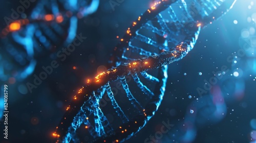 DNA science background
