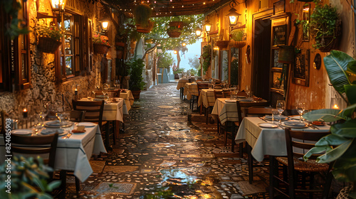 interior of the restaurant