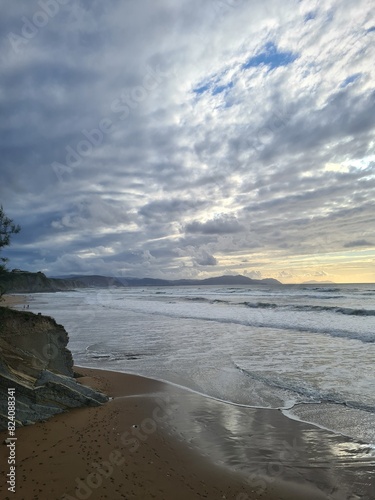 beach at sunset