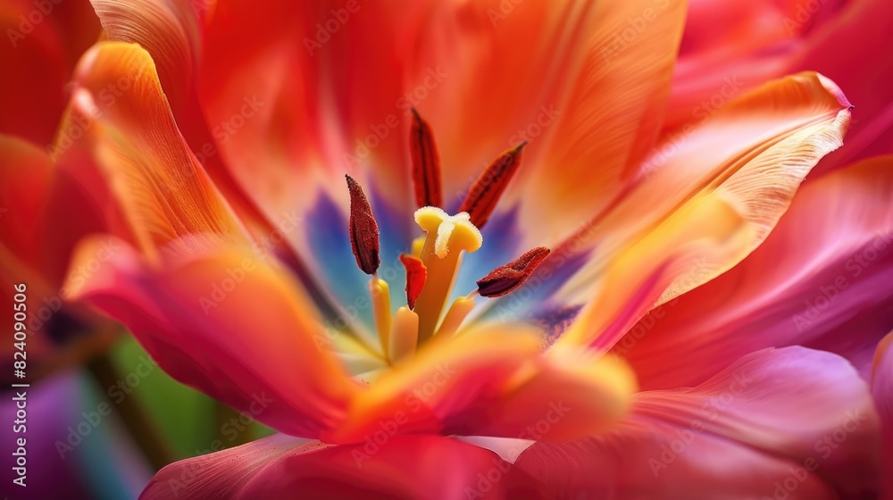 Spring Botany Vibrant Colors of Macro Flowers