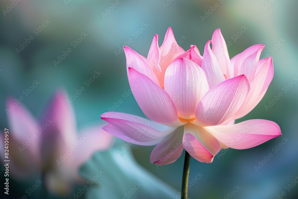 Captivating Spectral light lotus. Water pond floral. Generate Ai Captivating Spectral light lotus. Water pond floral. Generate Ai