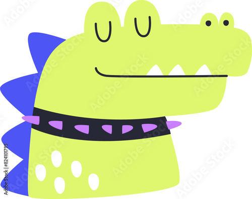 Rock Star Crocodile Head