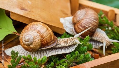 Roman snail (Helix pomatia)